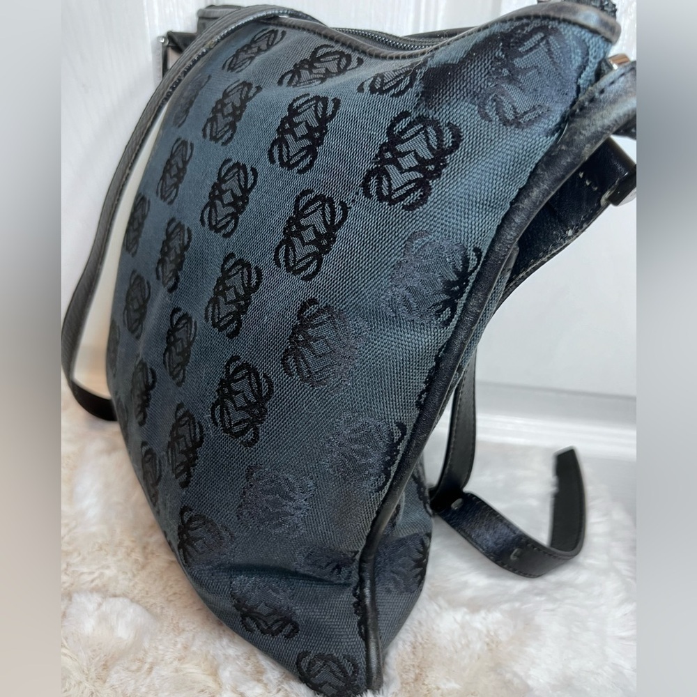 LOEWE ANAGRAM CROSSBODY BLACK/GREY BAG - Picture 4 of 15